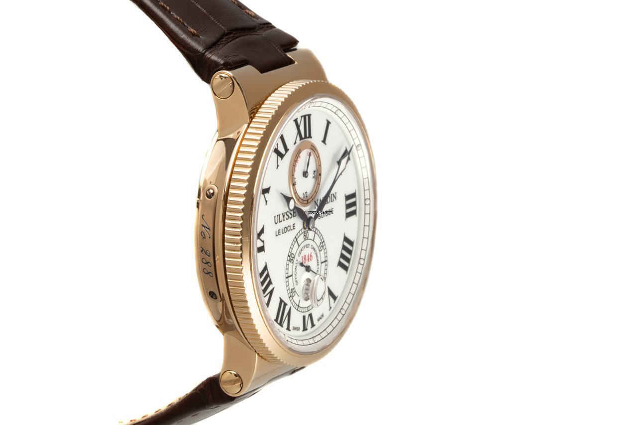 Ulysse Nardin Marine Chronometer 43mm Mens watch Unisex Automatic Red gold 266-67 40 5