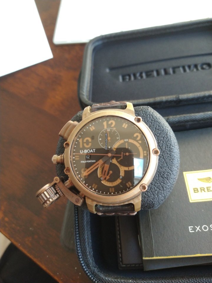 U-Boat Chimera Mens watch Unisex Automatic Bronze 6945 5