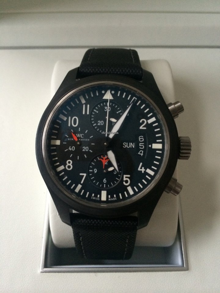 IWC Pilot Chronograph Top Gun Mens watch Unisex Automatic Ceramic 3663058 5