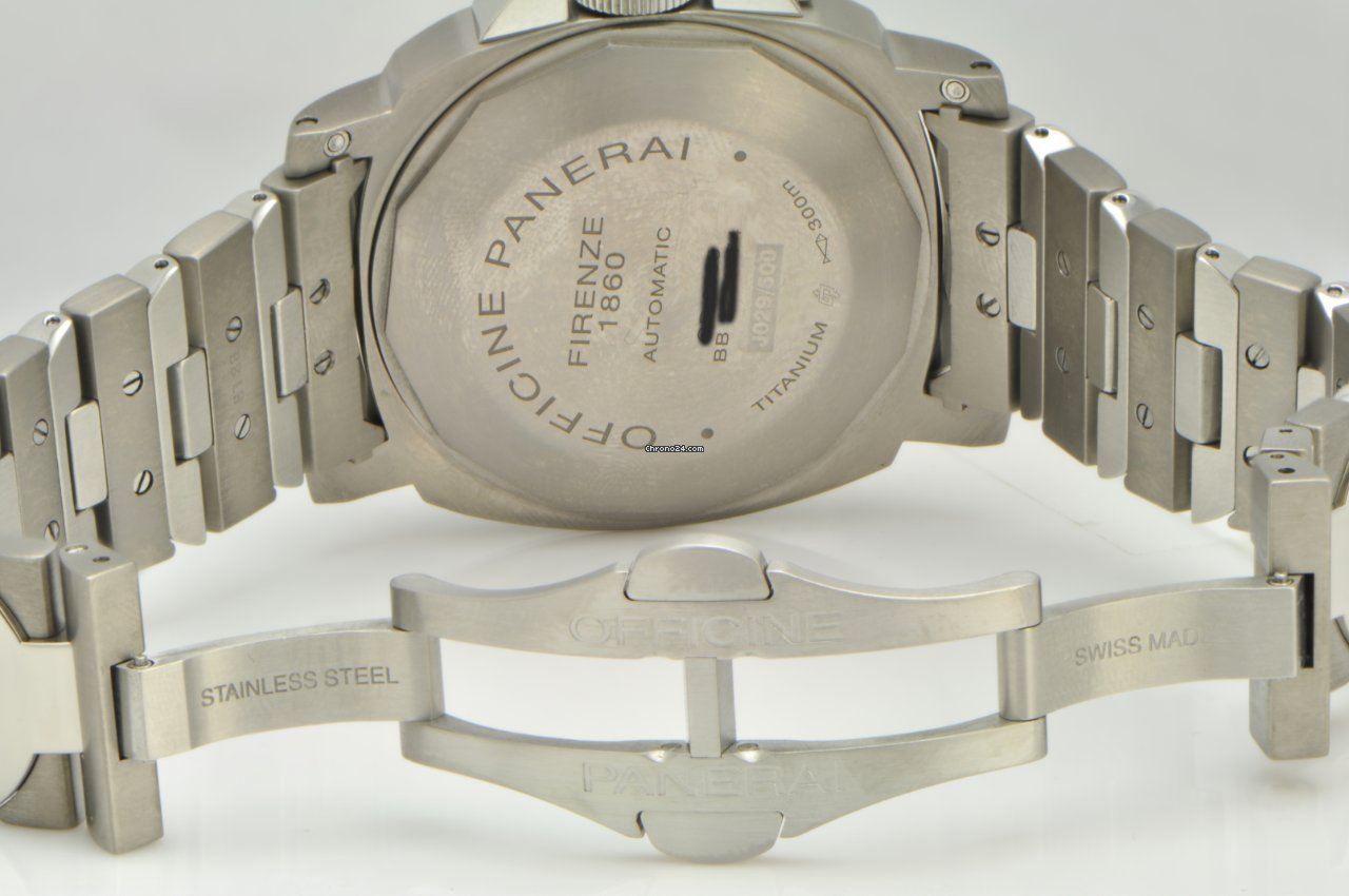 Panerai Luminor GMT Automatic Mens watch Unisex Automatic Titanium PAM 161 5
