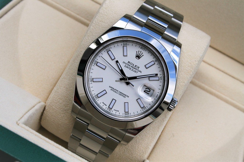 Rolex Datejust II Mens watch Unisex Steel Automatic 116300 wio 5