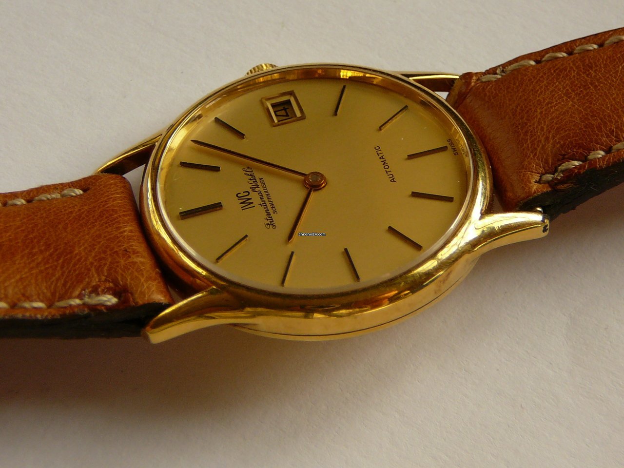 IWC Mens watch Unisex Automatic Yellow gold 3204 5