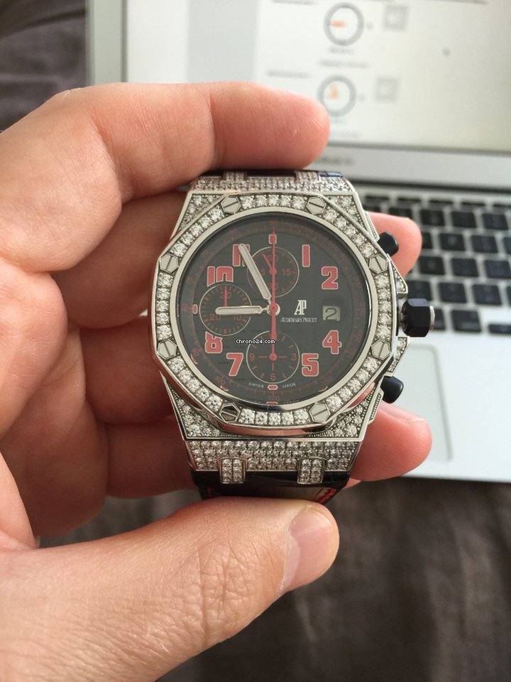 Audemars Piguet Royal Oak Offshore Mens watch Unisex Automatic White gold 26191BC.ZZ.D002CR.01 5