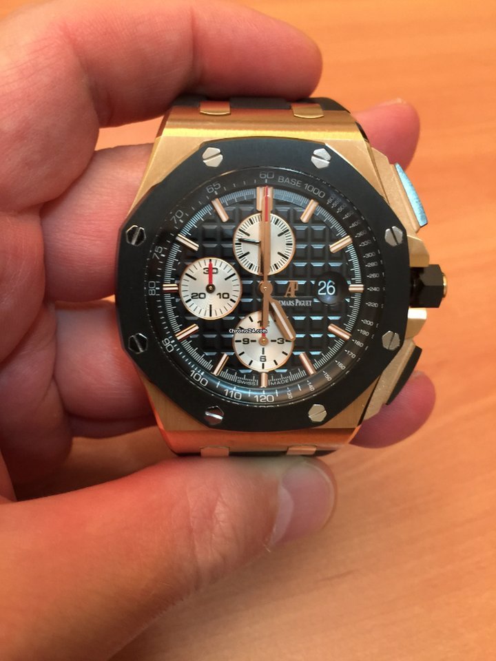 Audemars Piguet Royal Oak Offshore Chronograph Mens watch Unisex Automatic Rose gold 26400RO.OO.A002CA.01 5