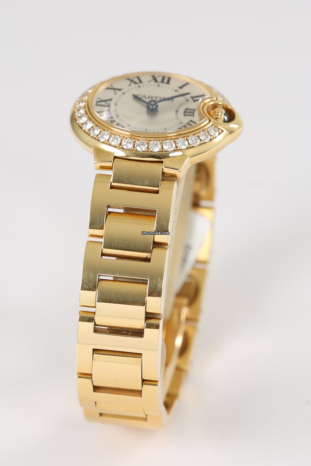 Cartier Ballon Bleu 28mm Womens watch Quartz Yellow gold WE9001Z3 5