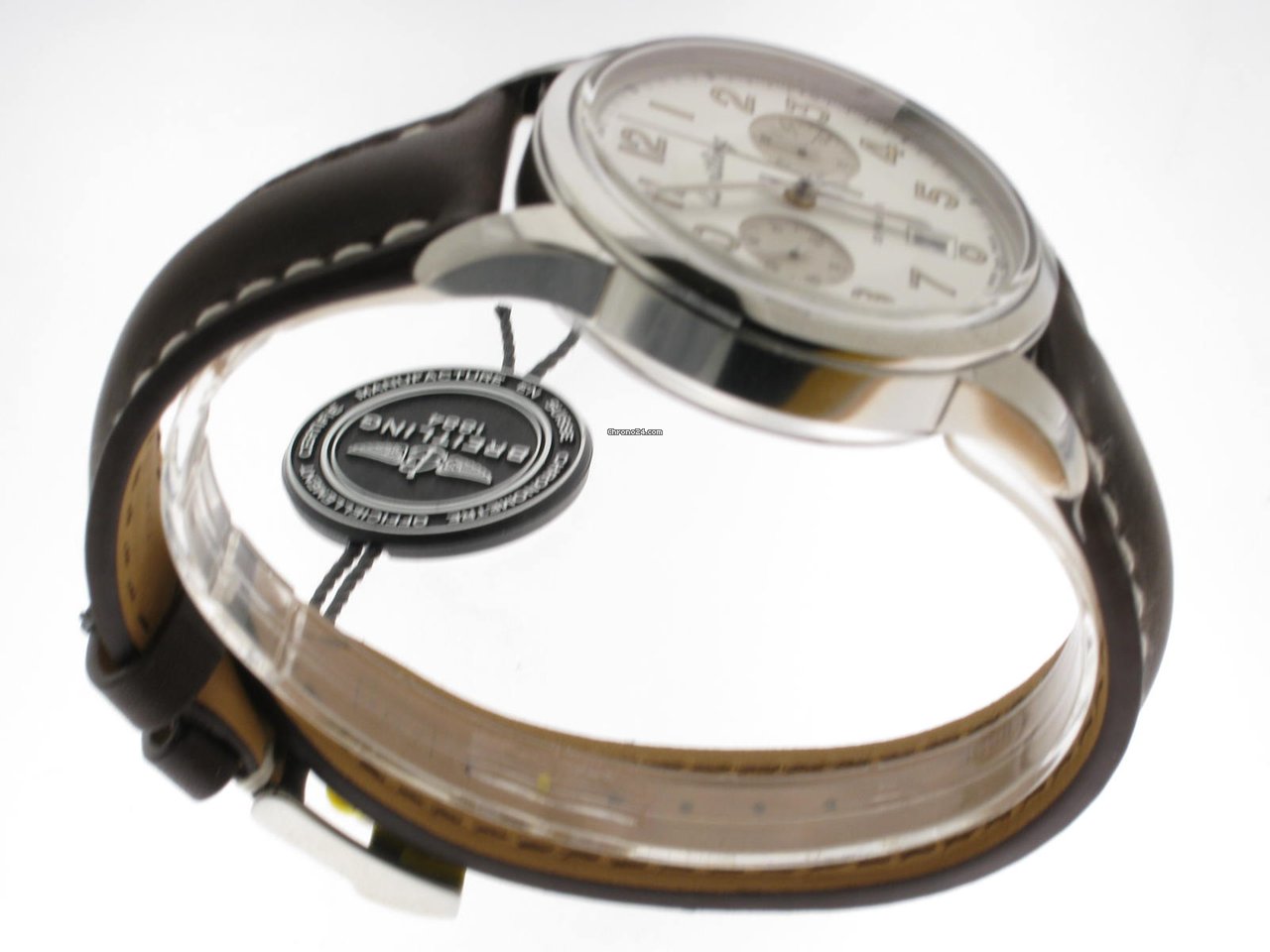 Breitling Transocean Chronograph 1915 Mens watch Unisex Automatic Steel AB141112 G799 437X 5