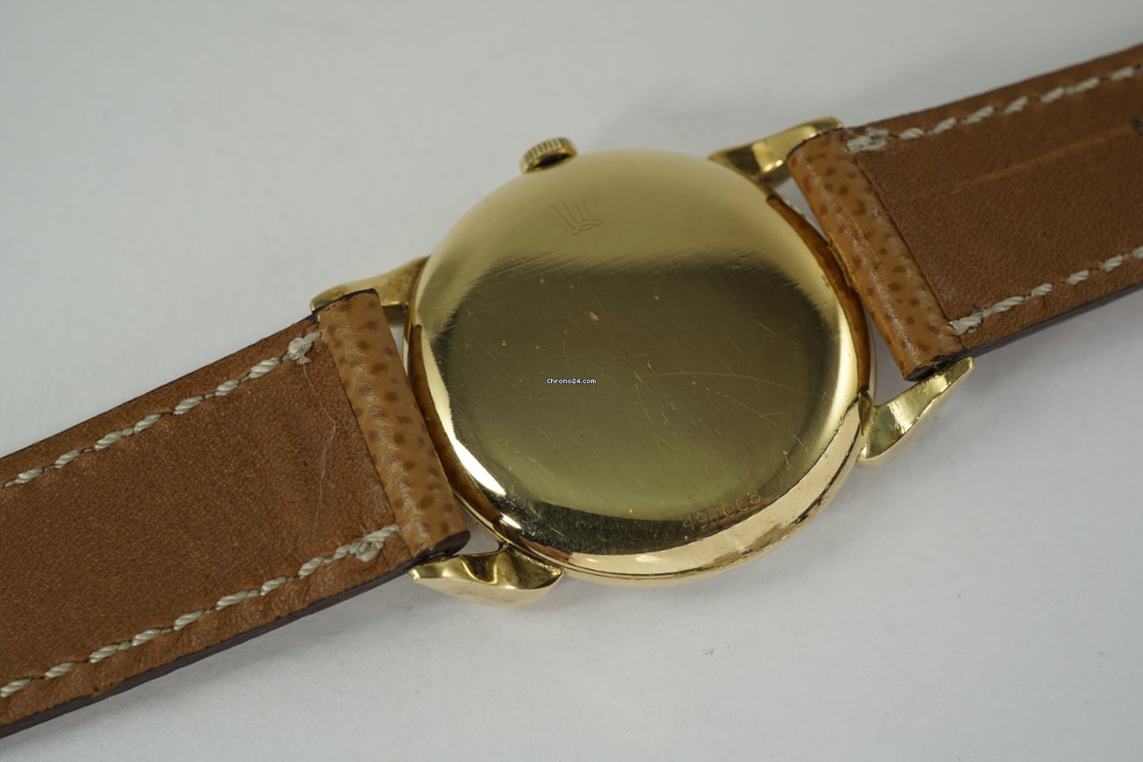 Rolex Precision Mens watch Unisex Yellow gold Manual winding 4332 5
