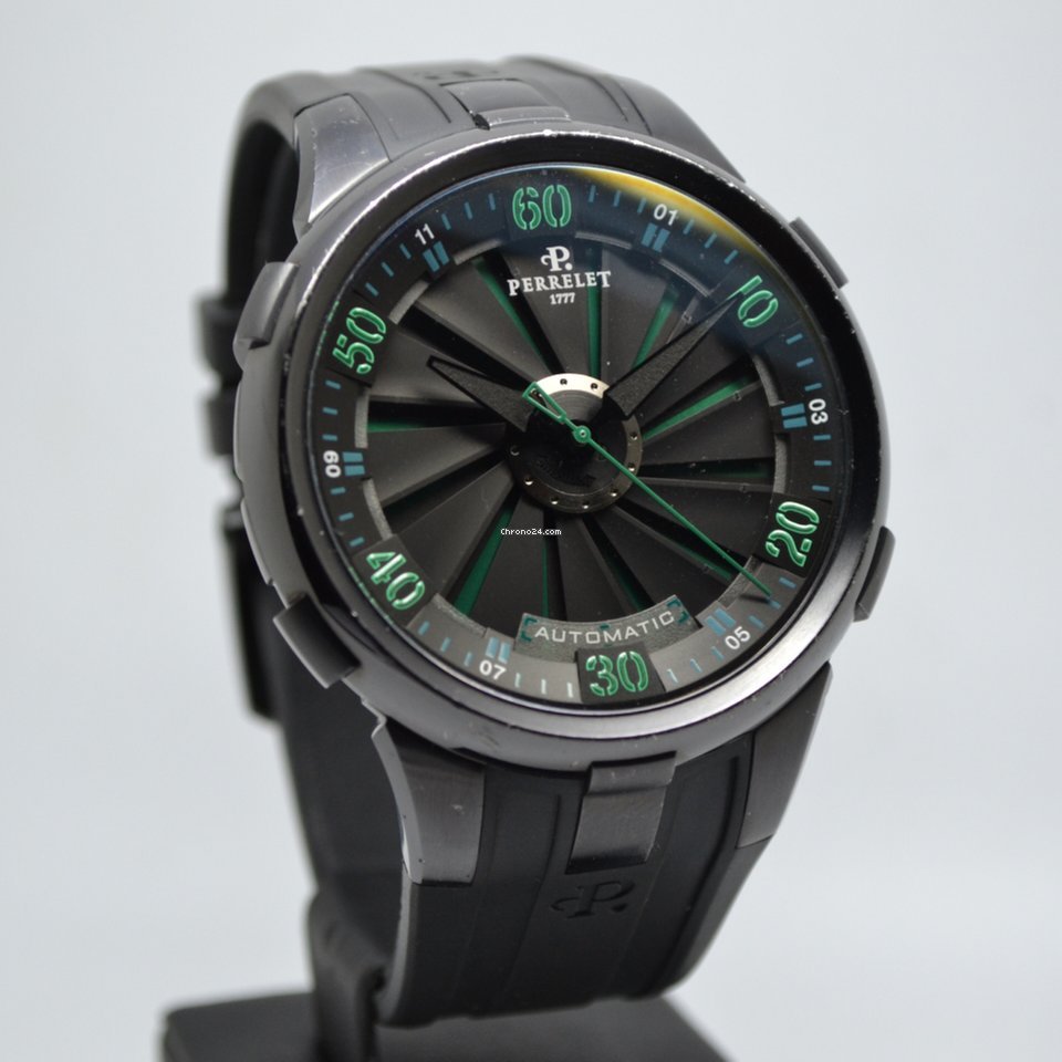 Perrelet Turbine XL Mens watch Unisex Automatic Steel A1051 3 5