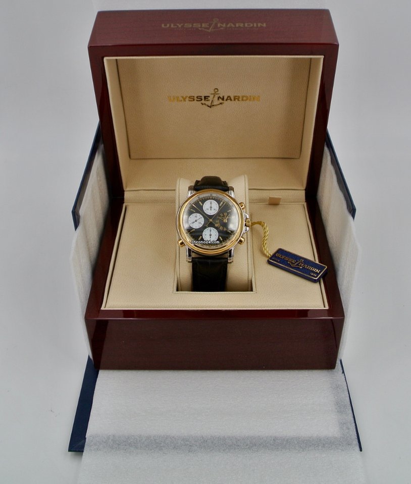 Ulysse Nardin Automatic Gold Steel 575-2 5