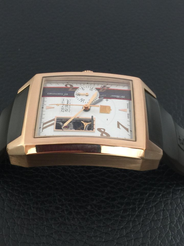 Zenith Mens watch Unisex Automatic Rose gold 18 0550 4021 5