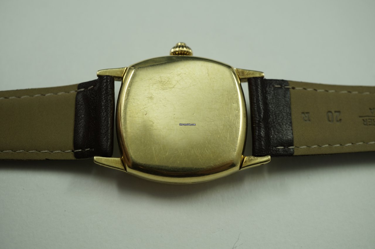 Movado Mens watch Unisex Manual winding Yellow gold 147 5