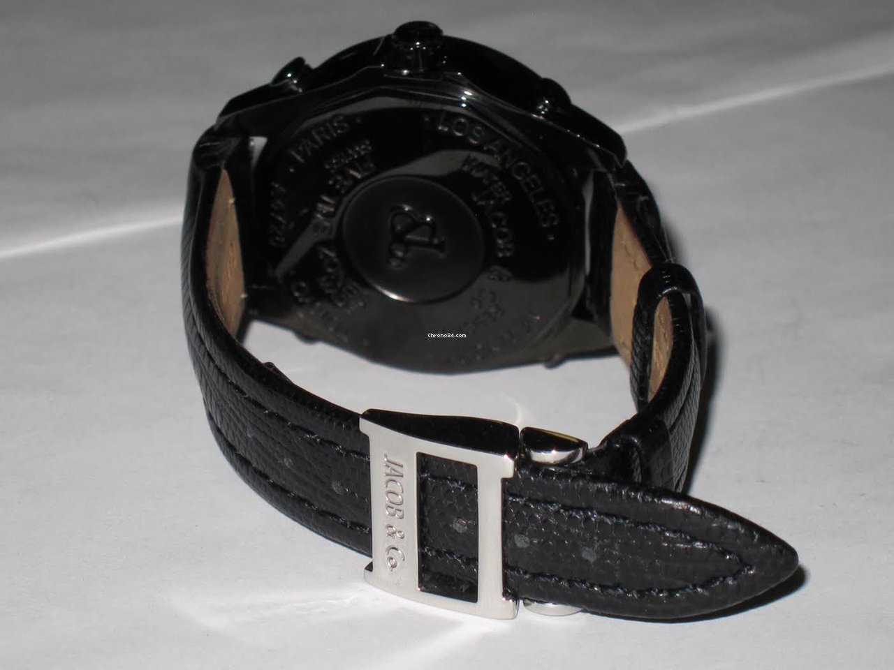 Jacob & Co. Five Time Zone Mens watch Unisex Quartz Steel JCM-2BCDA 5
