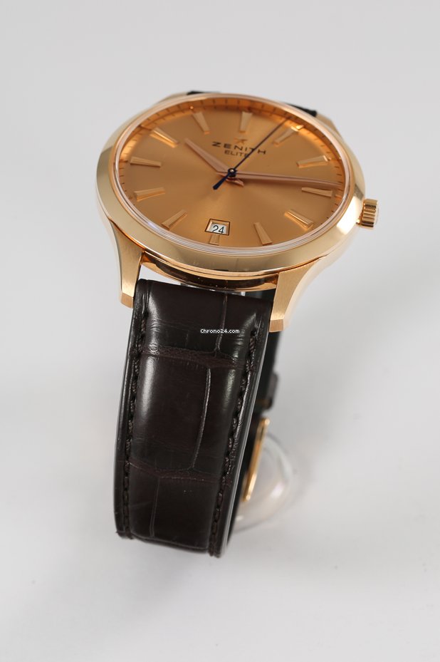 Zenith Captain Central Second Mens watch Unisex Automatic Rose gold 18.2020.670 5