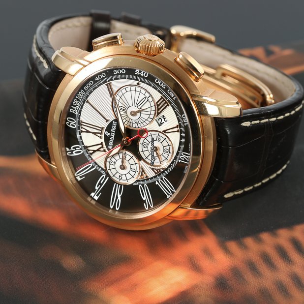 Audemars Piguet Millenary Chronograph Mens watch Unisex Automatic Rose gold 26145OR.OO.D093.CR.01 5