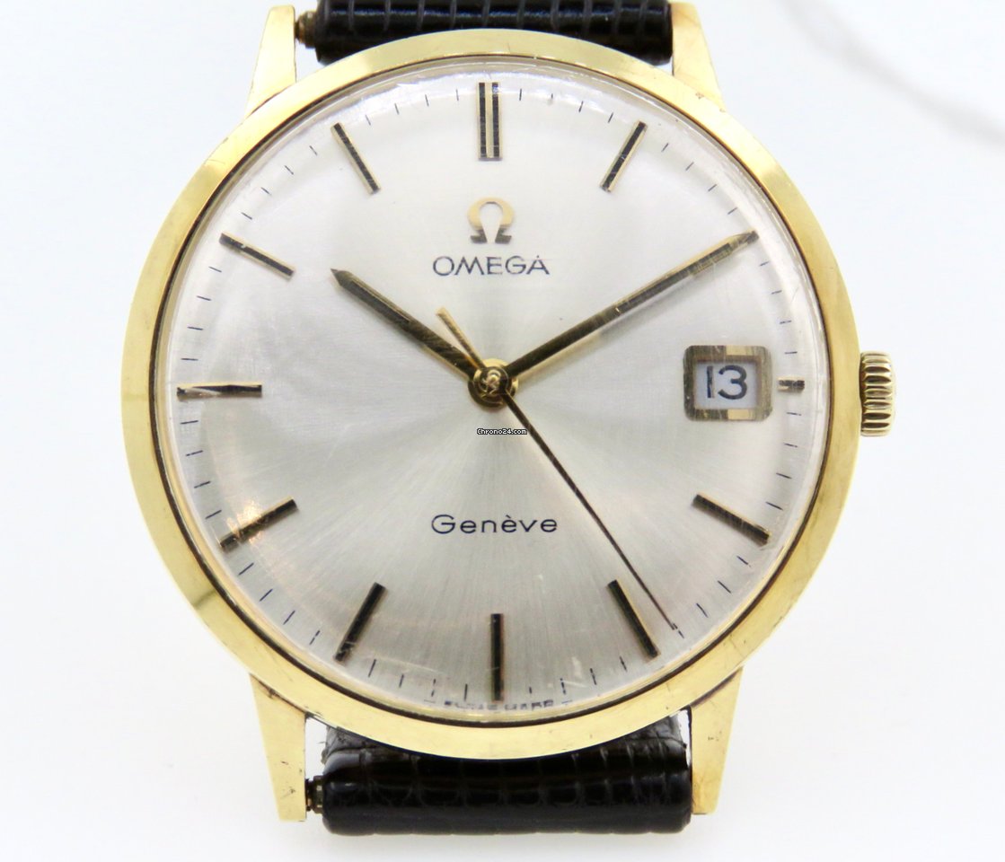 Omega Mens watch Unisex Manual winding Gold Steel 132041 5