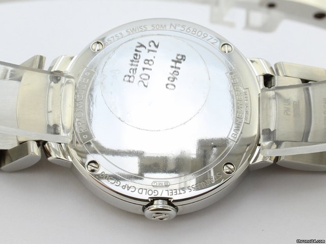 Baume & Mercier Promesse Mens watch Unisex Quartz Steel 65753 5
