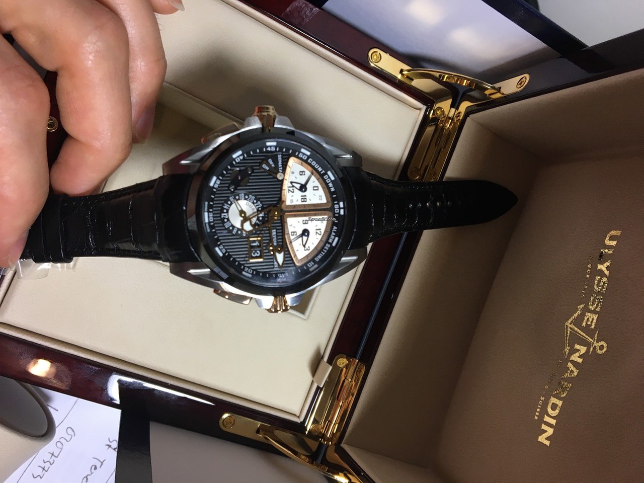 Ulysse Nardin Sonata Mens watch Unisex Automatic Titanium 675-00 5