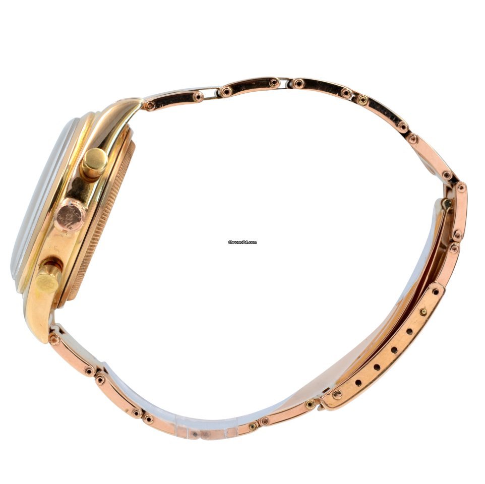 Rolex Chronograph Mens watch Unisex Rose gold Manual winding 4767 5
