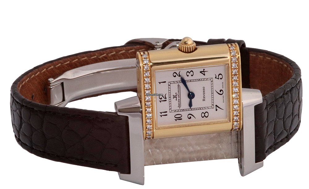 Jaeger-LeCoultre Reverso Womens watch Quartz Gold Steel 365.5.08 5