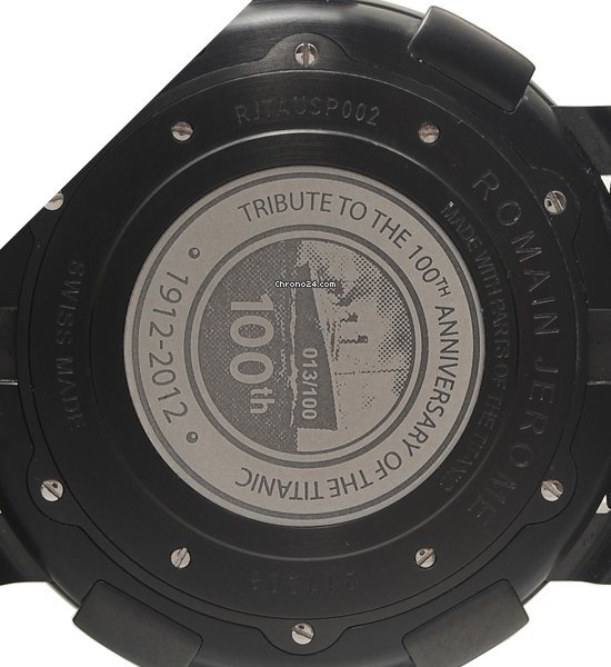 Romain Jerome Titanic-DNA Mens watch Unisex Automatic Steel RJTAUSP00202 5