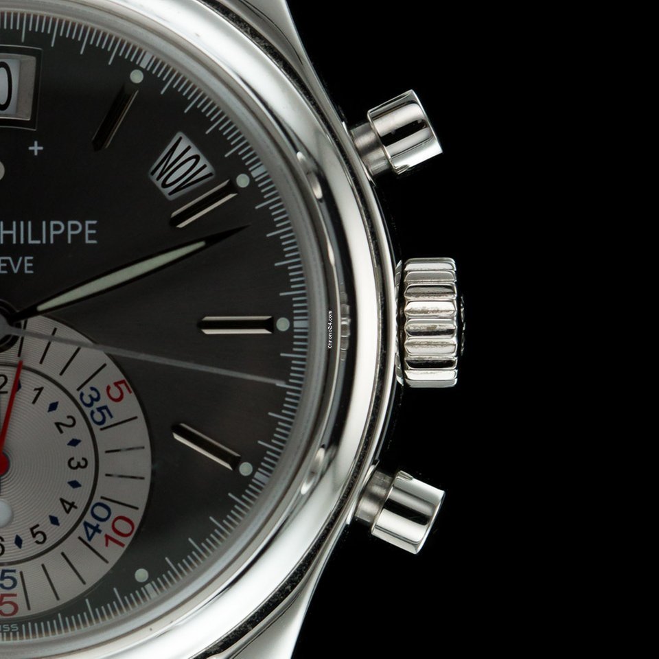 Patek Philippe Annual Calendar Chronograph Mens watch Unisex Automatic Platinum 5960P 5