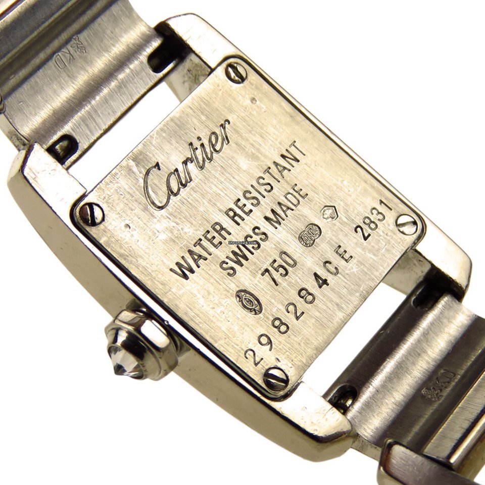 Cartier Tank Womens watch Quartz White gold WE70069H 5