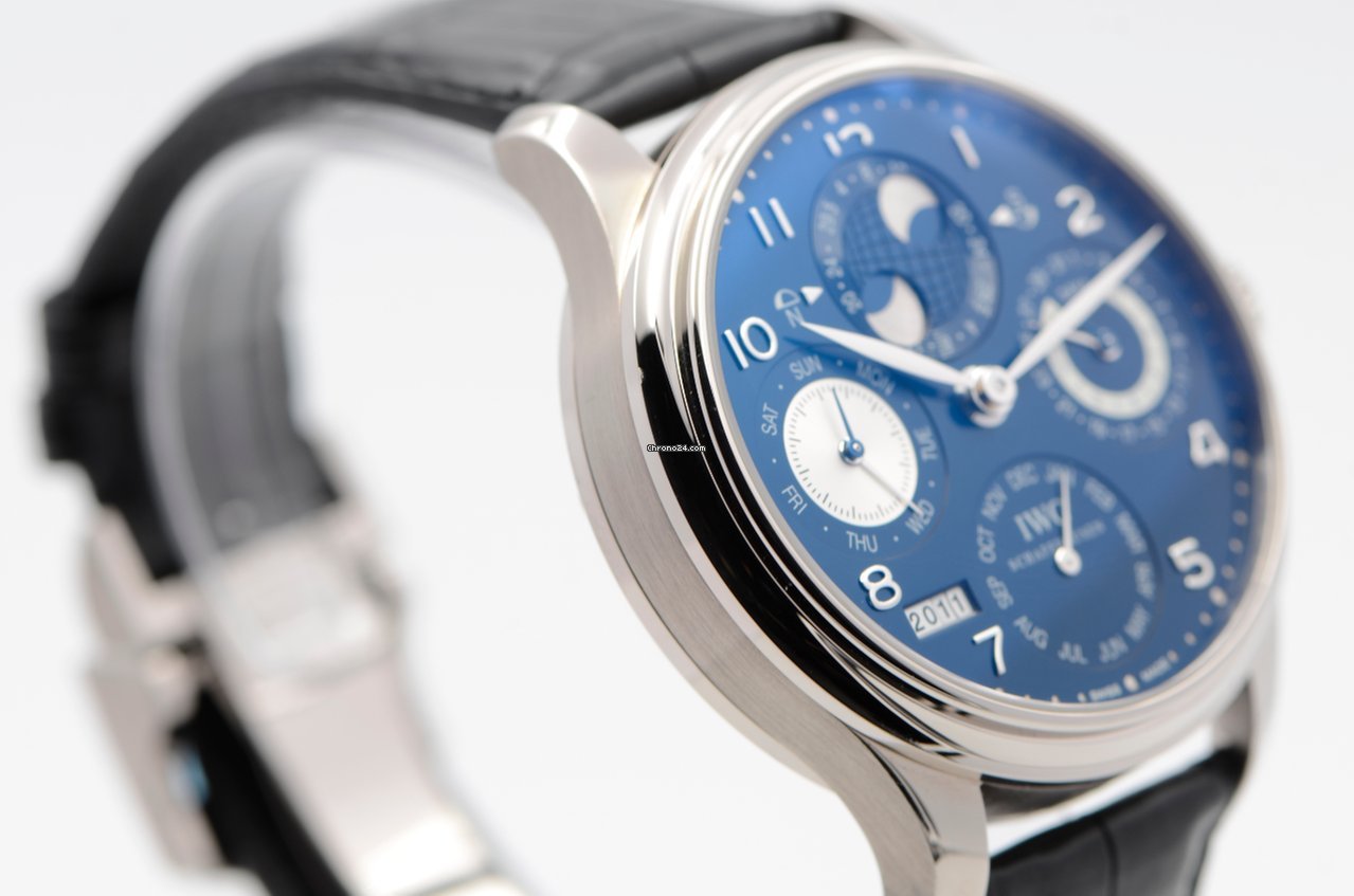IWC Portuguese Perpetual Calendar Mens watch Unisex Automatic White gold IW502121 5