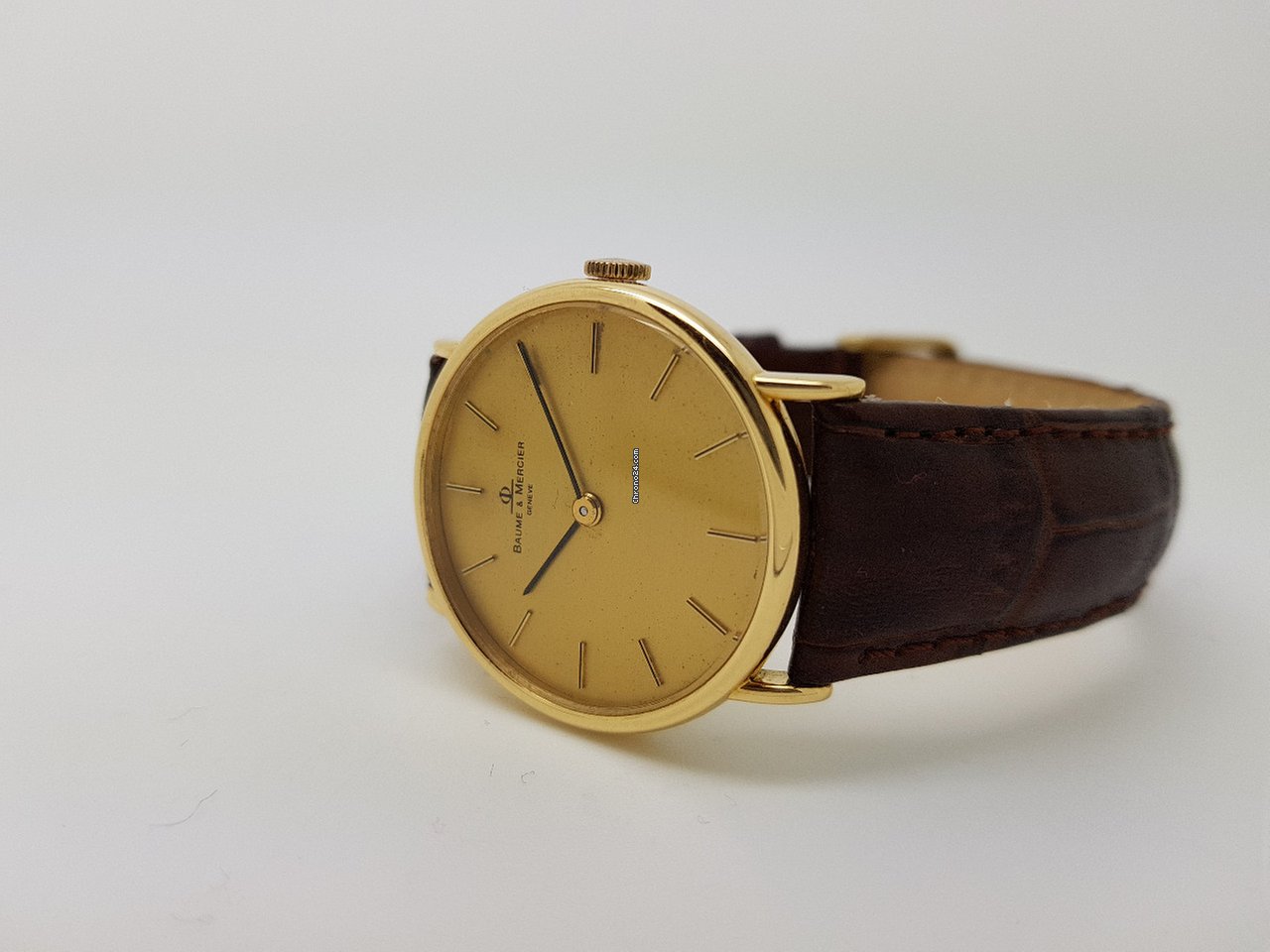 Baume & Mercier Mens watch Unisex Manual winding Yellow gold 35103 5