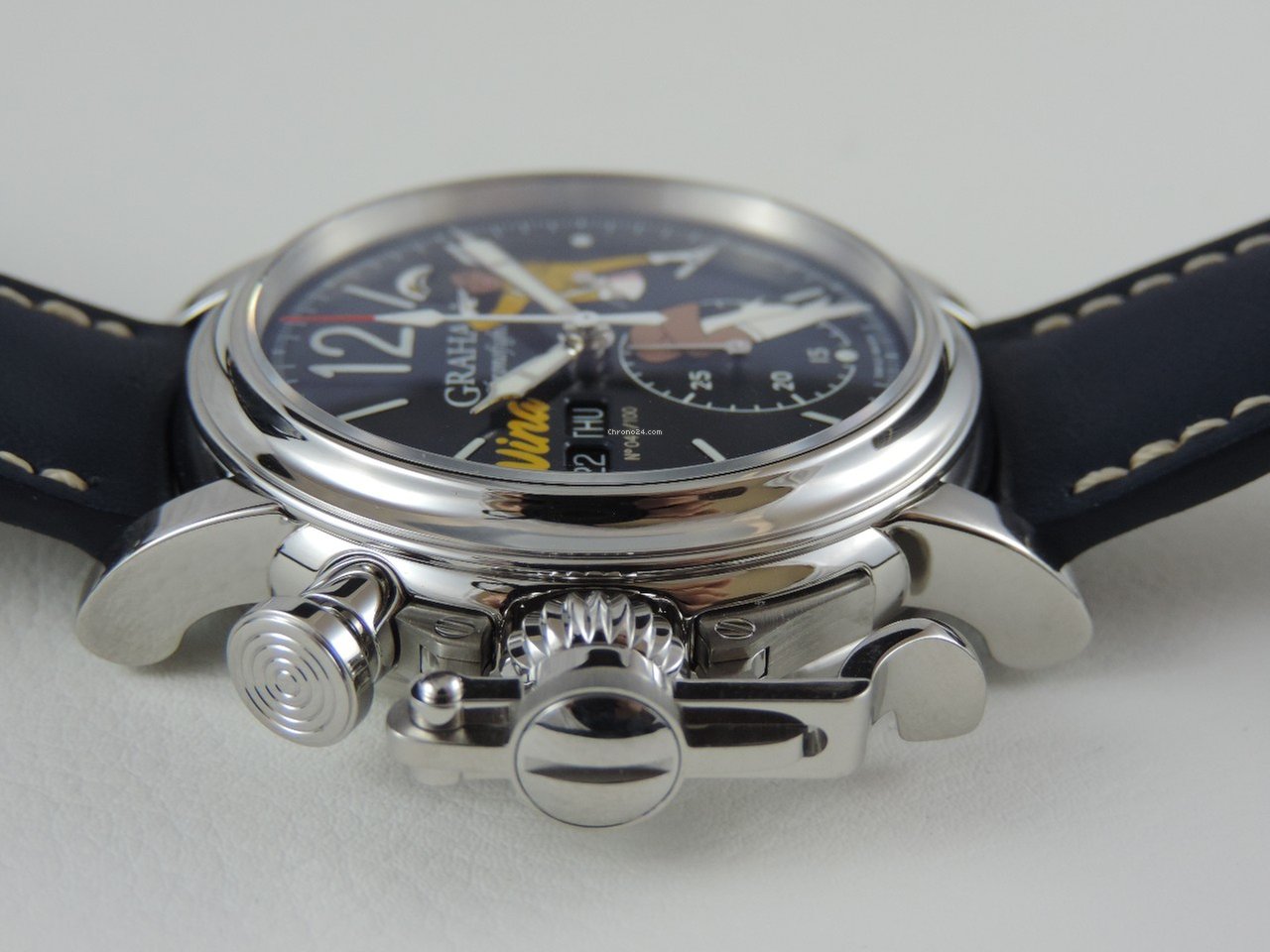 Graham Chronofighter Mens watch Unisex Automatic Steel 2CVAS.U04A.L129S 5