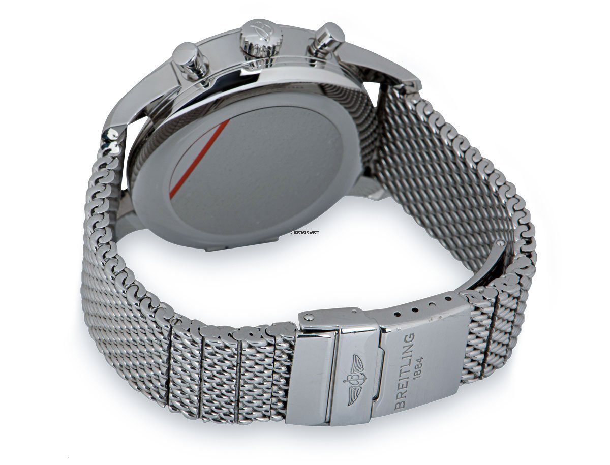 Breitling Transocean Mens watch Unisex Automatic Steel AB015412 G784 154A 5