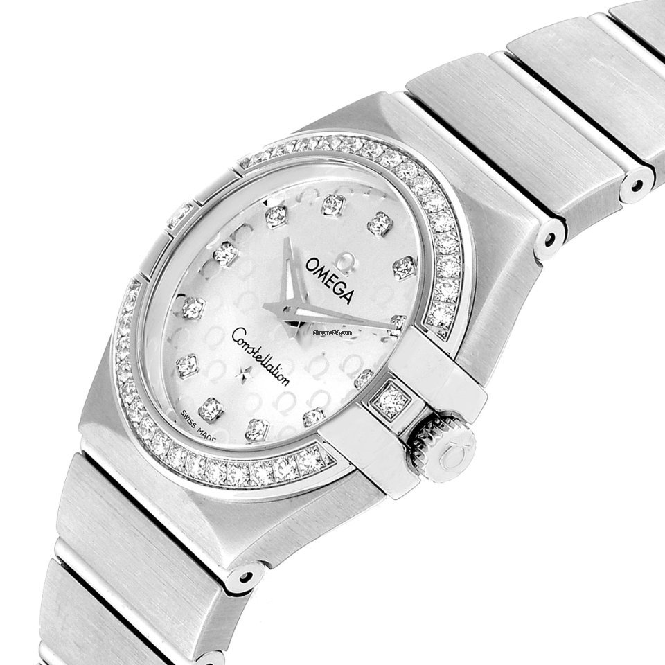 Omega Constellation Quartz Womens watch Quartz Steel 123.15.27.60.52.001 5