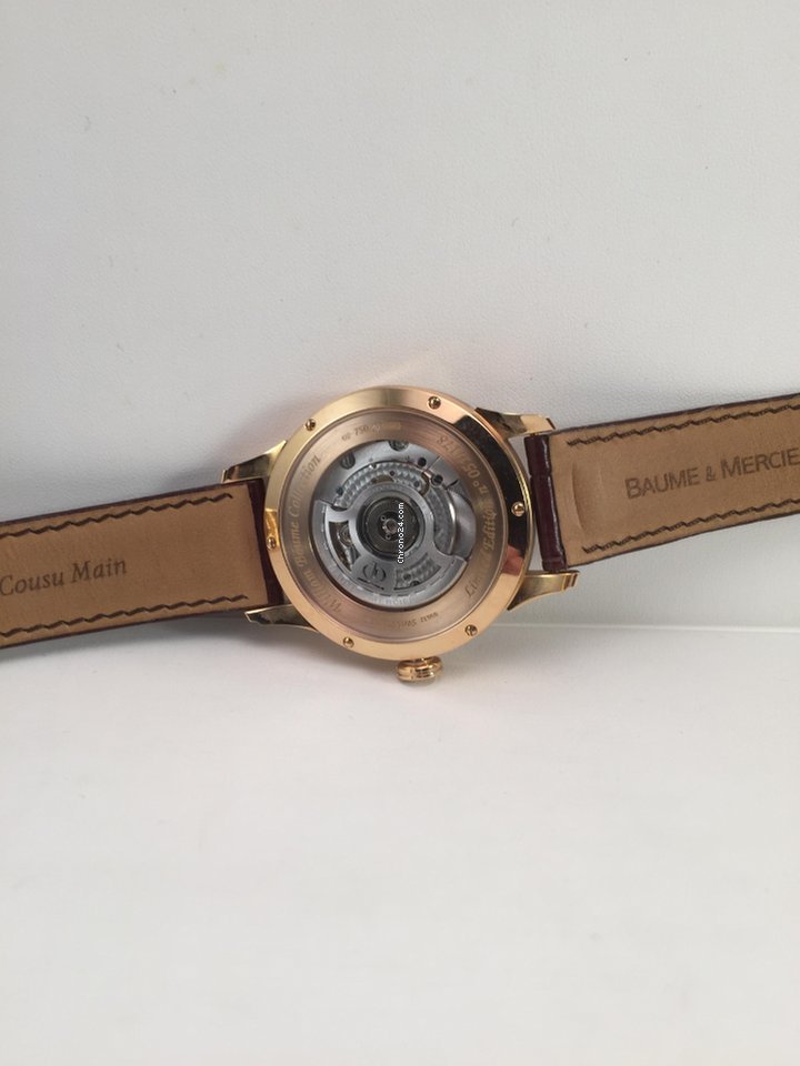 Baume & Mercier William Baume Mens watch Unisex Automatic Red gold MOA08795 5