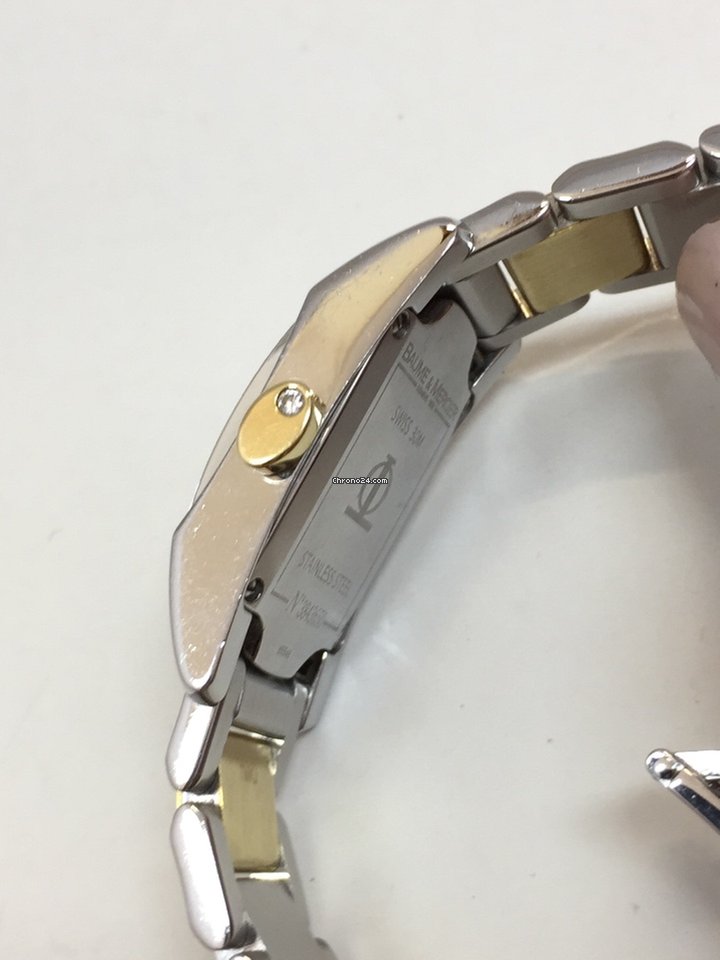 Baume & Mercier Womens watch Quartz Gold Steel MOA65548 5