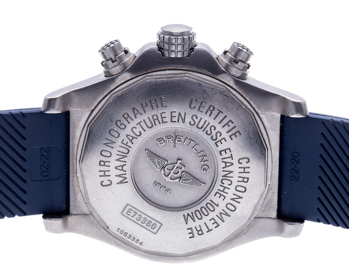 Breitling Avenger Mens watch Unisex Quartz Titanium E73360 5