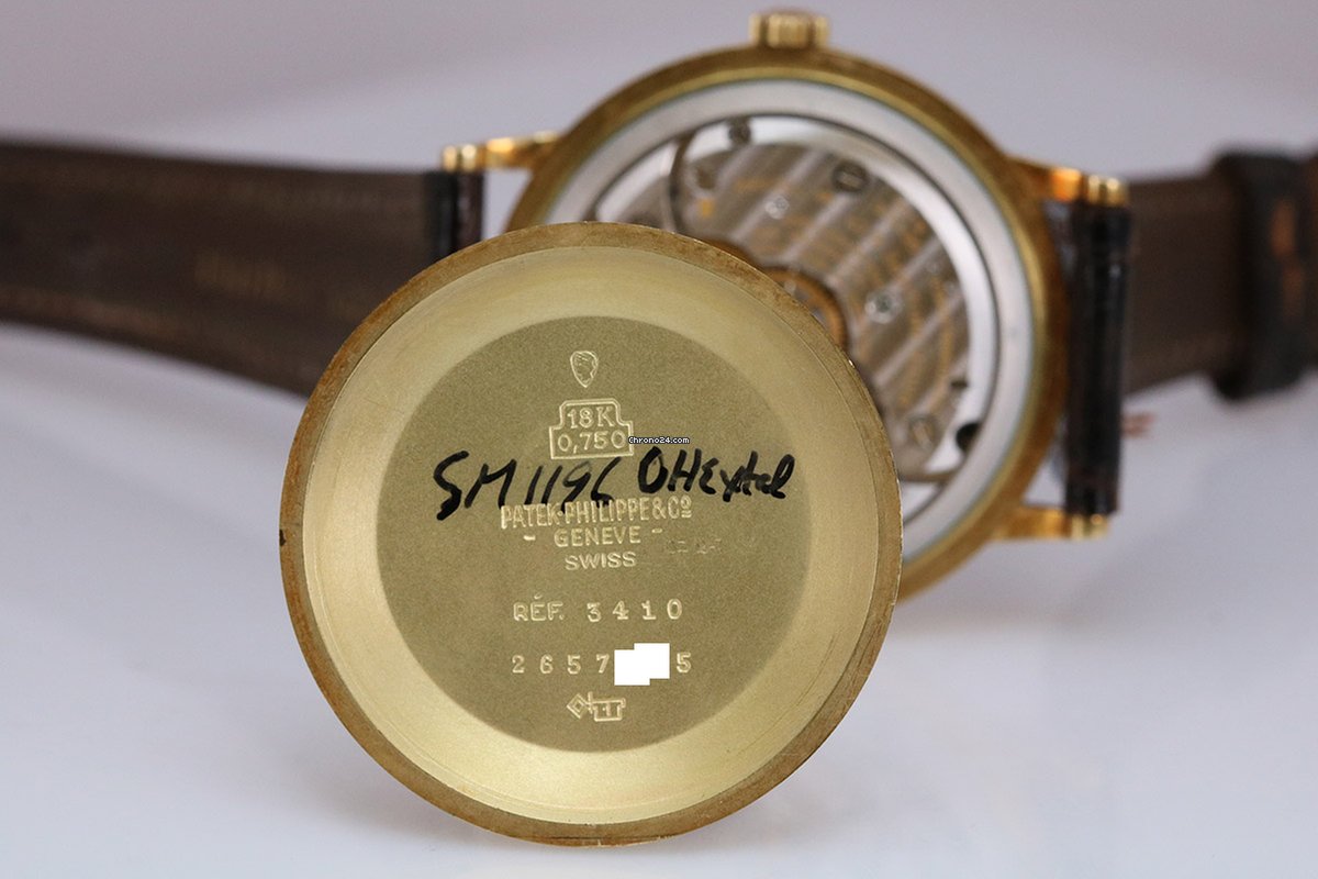 Patek Philippe Calatrava Mens watch Unisex Manual winding Yellow gold 3410 5