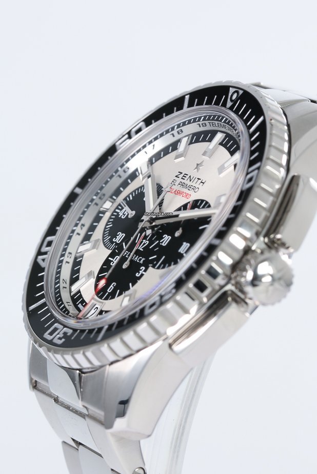 Zenith El Primero Stratos Flyback Mens watch Unisex Automatic Steel 30.2062.405 5