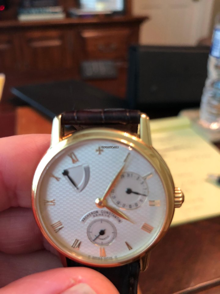 Vacheron Constantin Patrimony Mens watch Unisex Manual winding Yellow gold 47200 000J 5