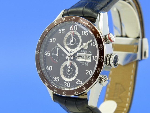 TAG Heuer Carrera Calibre 16 Automatic Steel CV2A12.BA0796 5