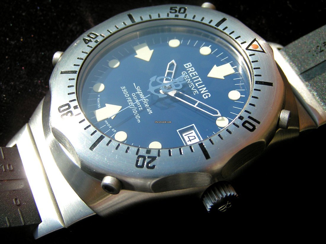 Breitling Superocean Mens watch Unisex Quartz Steel 81190 5