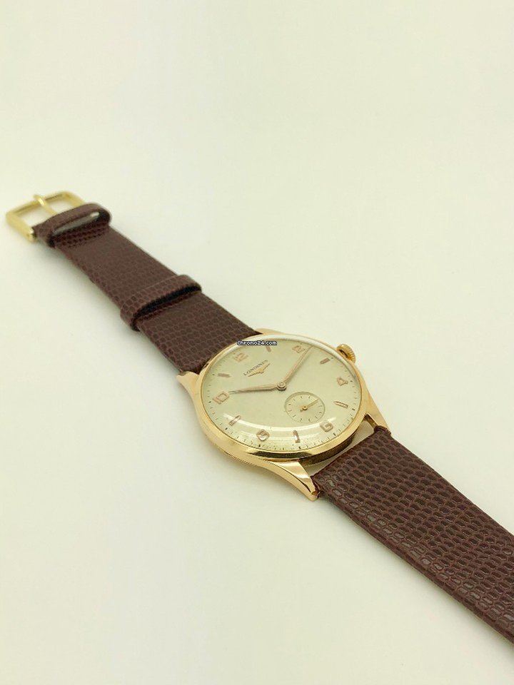 Longines Mens watch Unisex Manual winding Yellow gold 6247 5