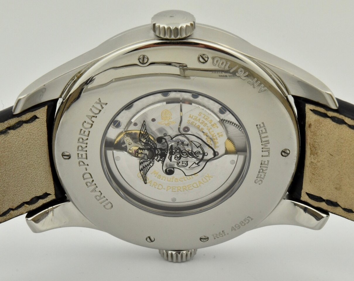 Girard Perregaux WW.TC Mens watch Unisex Automatic Steel 49851 5