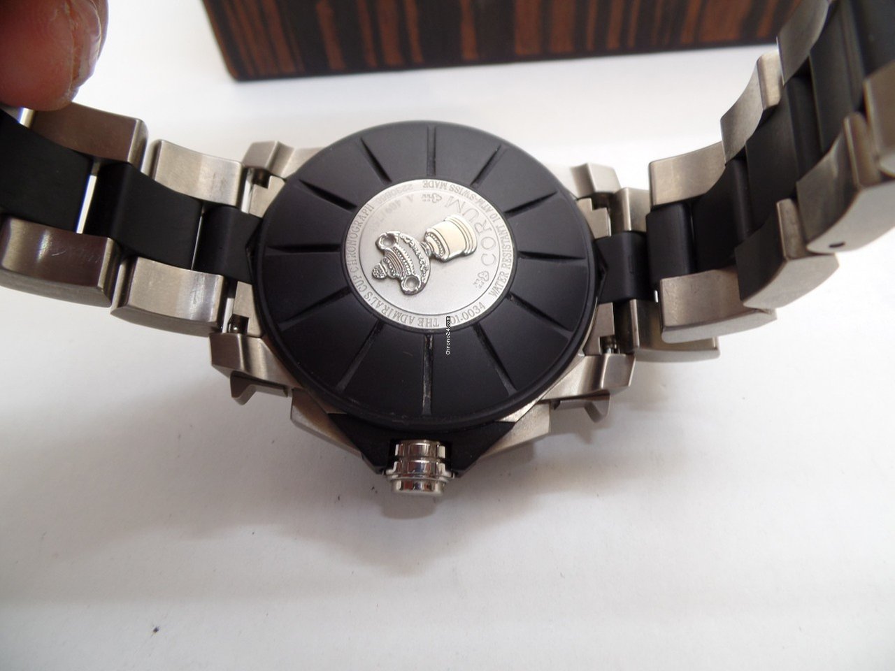 Corum Admirals Cup Leap Second 48 Mens watch Unisex Automatic Titanium 895.931.06 V791 AN92 5