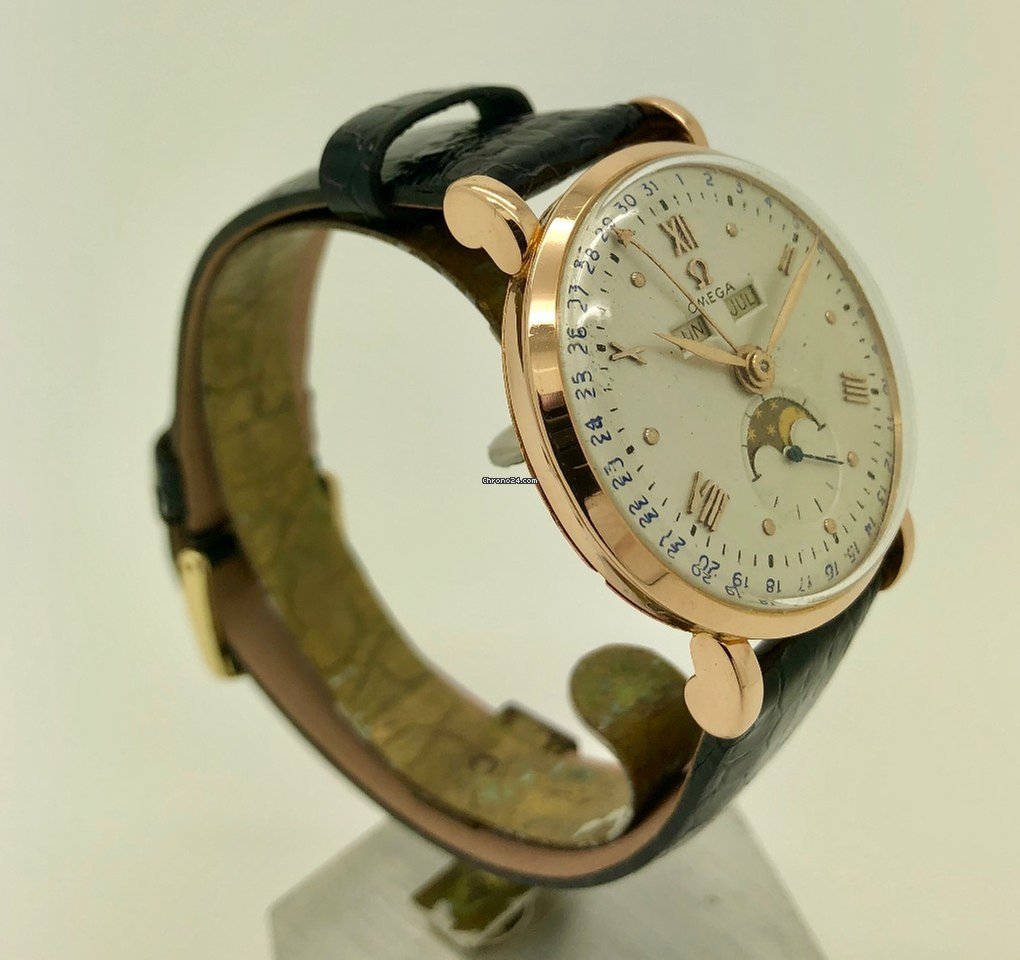 Omega Mens watch Unisex Manual winding Rose gold 2473 5