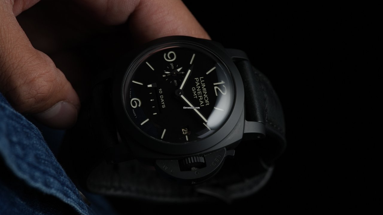Panerai Luminor 1950 10 Days GMT Mens watch Unisex Automatic Ceramic PAM 00335 5