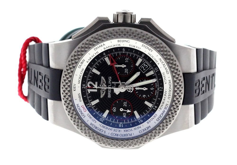 Breitling Bentley GMT Mens watch Unisex Automatic Titanium EB043335 BD78 5