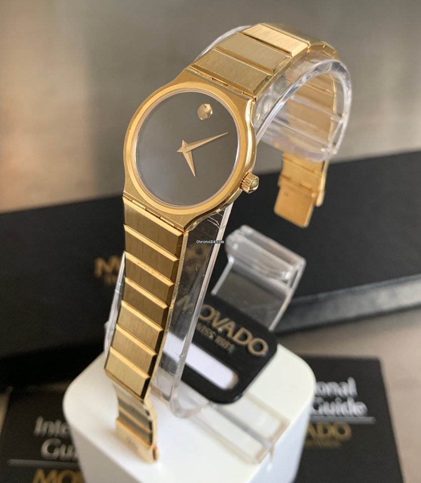 Movado Museum Womens watch Quartz Yellow gold ref.Saphire n C80 - 40-40-884 RGlox - LTD ref. n 254 5