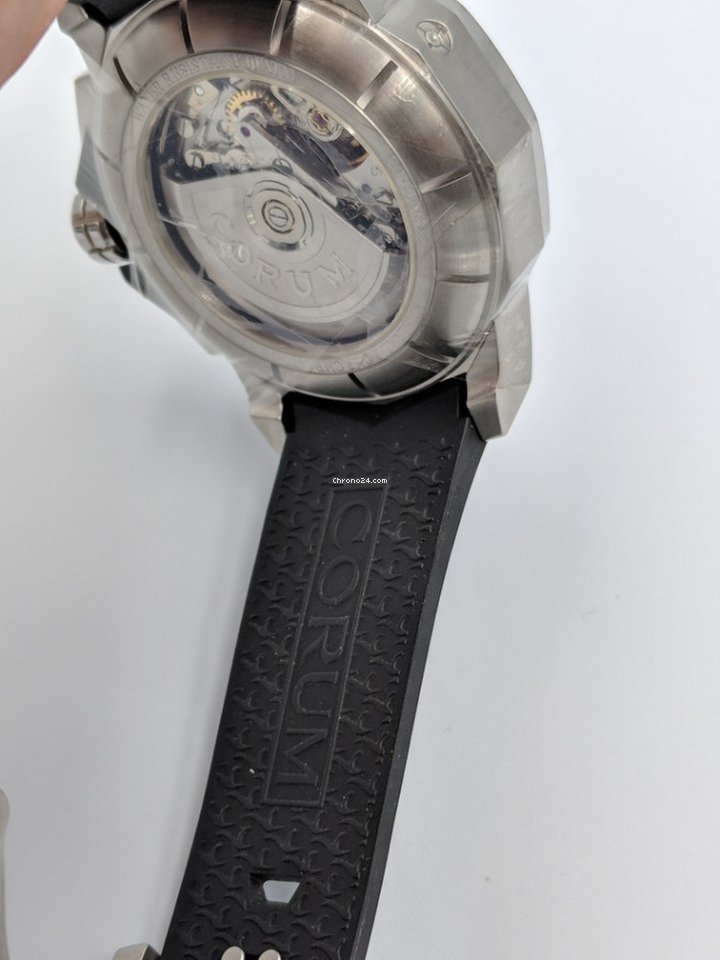 Corum Admirals Cup Challenger Mens watch Unisex Automatic Steel 753.771.20 F371 AN15 5