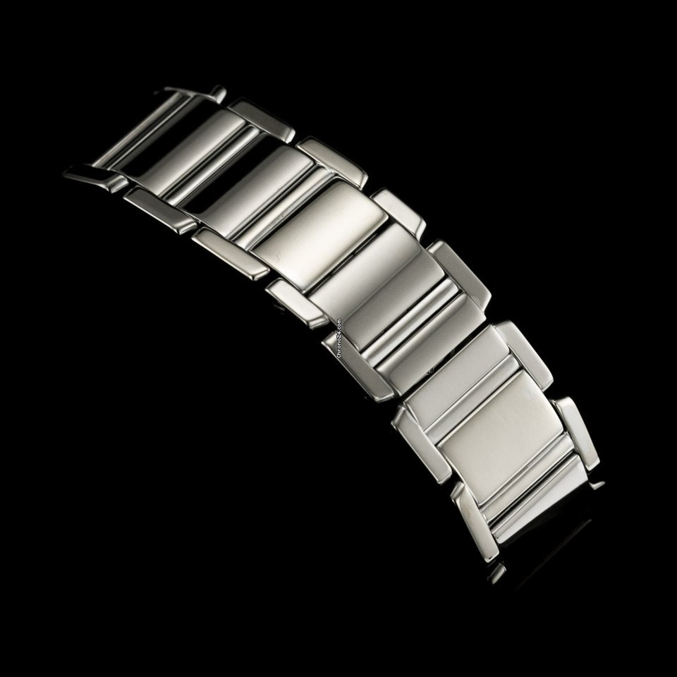 Cartier Tank Francaise Mens watch Unisex Quartz White gold WE101853 5