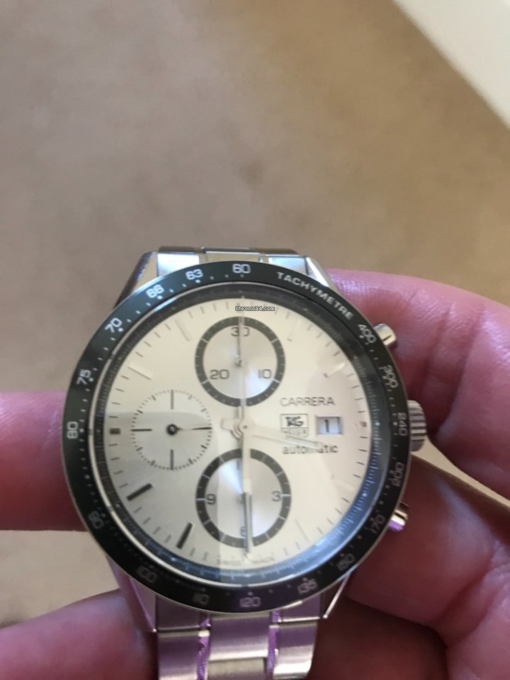 TAG Heuer Carrera Calibre 16 Mens watch Unisex Automatic Steel CV2011 5