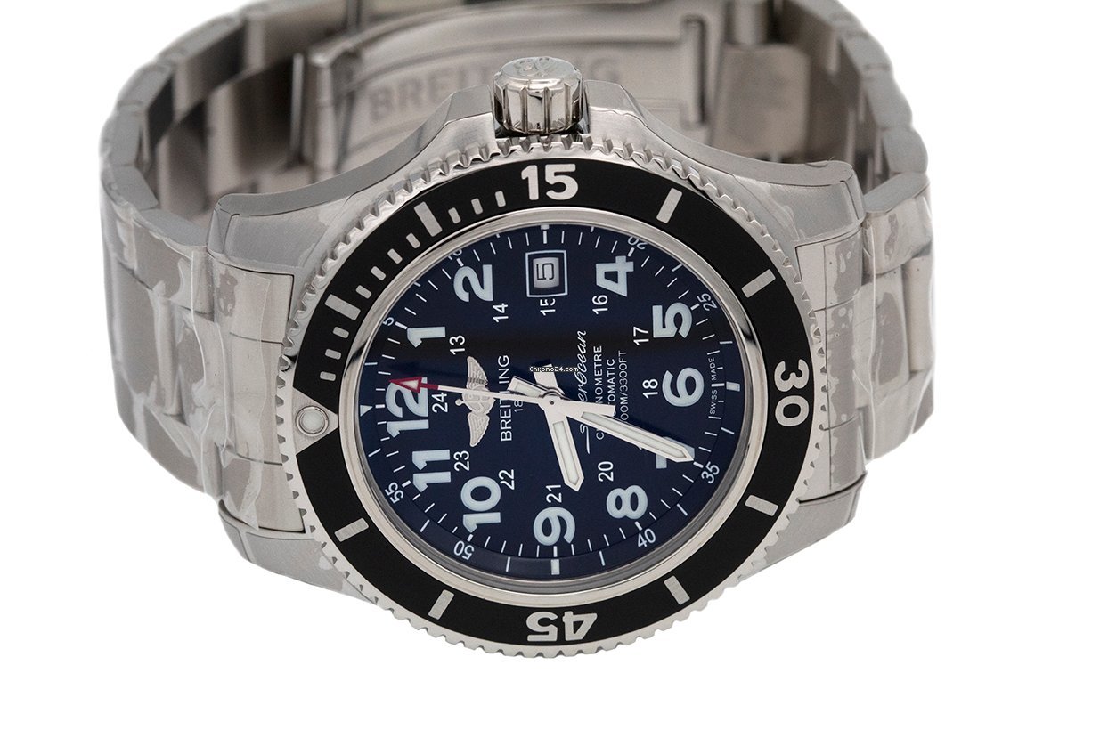 Breitling Superocean II 44 Mens watch Unisex Automatic Steel A17392D7 BD68 5